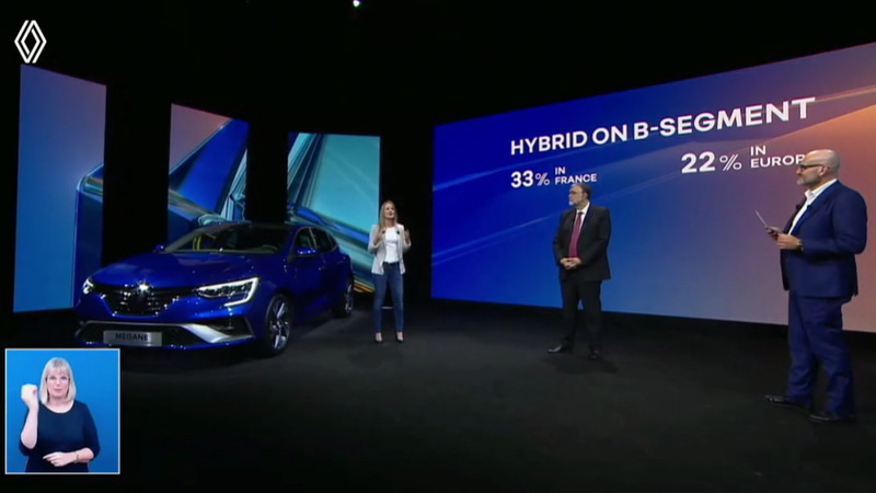 BセグメントのHVというくくりでは欧州全体で22％の市場シェアを持っており、フランスでは33％の市場シェア