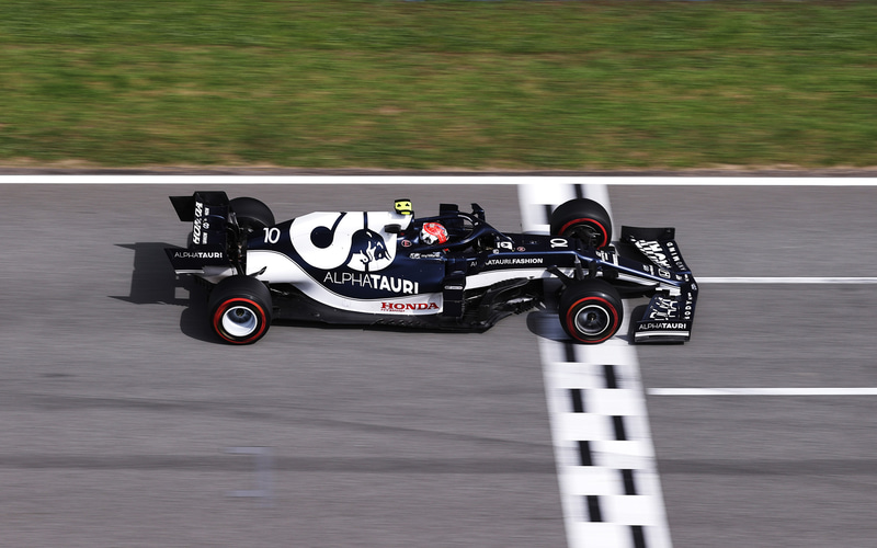 予選から順位を上げてポイントを持ち帰ったピエール・ガスリー選手（10号車 アルファタウリ・ホンダ）ⒸGetty Images / Red Bull Content Pool