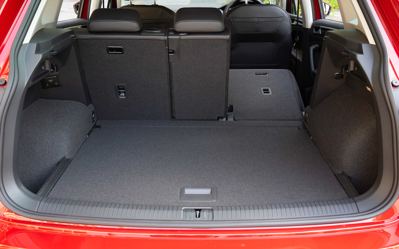 ラゲッジスペースのレイアウト