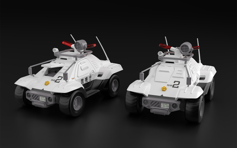 ナンバーのデカールは2種類を収録