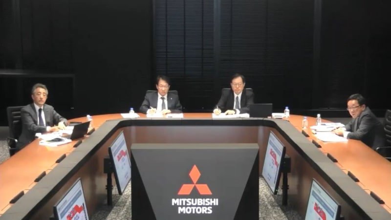 2020年度通期実績説明会はオンライン形式で行なわれた