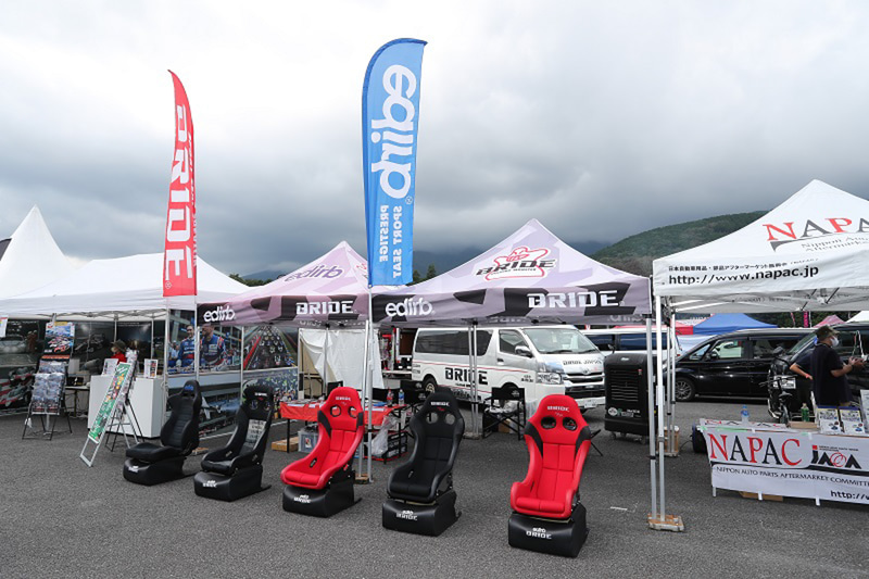 ［NAPACブース］ 両日出展、日本を代表するチューニングパーツメーカーのブースが多数出展
