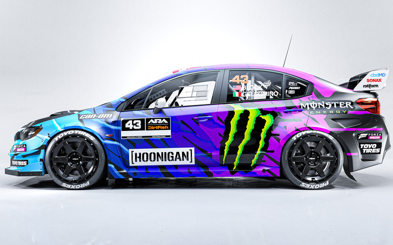 ケン・ブロック選手のニューマシン「スバル WRX STI（2021年型）」