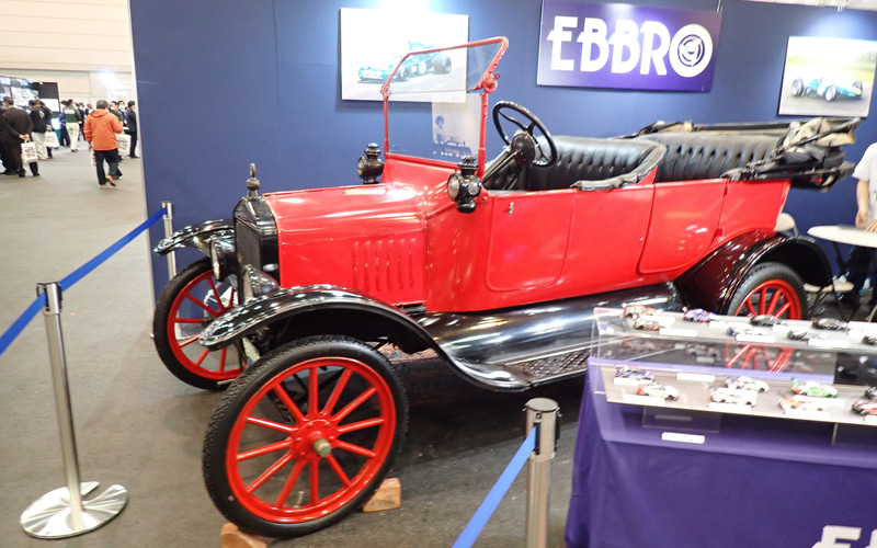 エブロに展示されていたT型フォードの実車