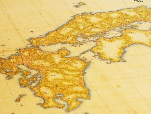 實測輿地圖 西日本部分