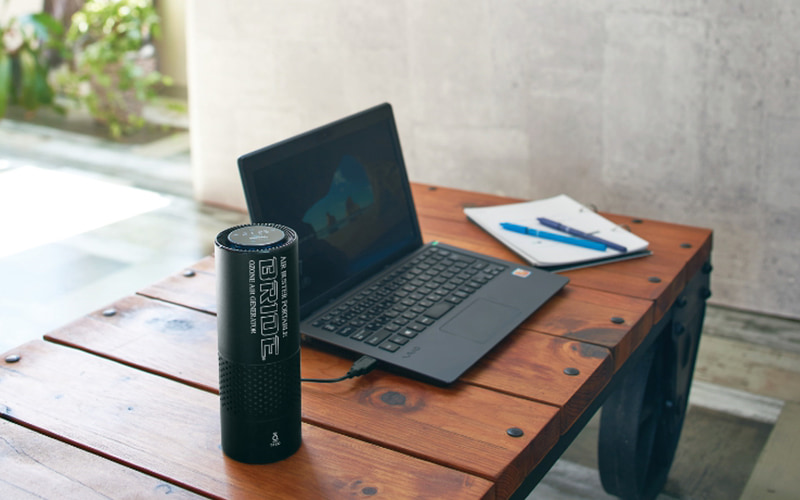 ワークスペースの空気清浄に