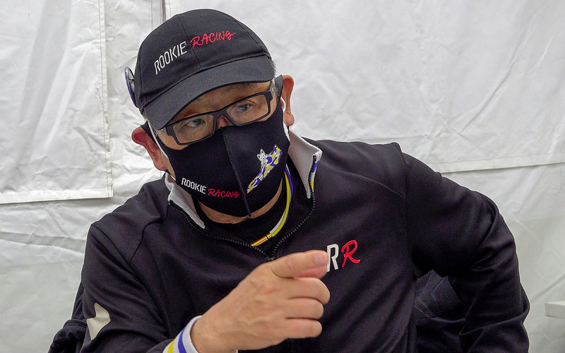 富士24時間レースに水素カローラで挑むモリゾウ選手ことトヨタ自動車 豊田章男社長 水素カローラに込めた思いを語った