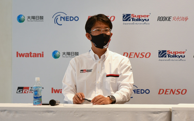 水素カローラの次戦について語ったトヨタ自動車株式会社 GAZOO Racing Company President 佐藤恒治氏