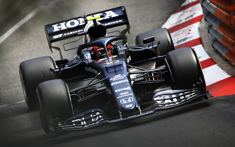 決勝レースを6位でゴールしたアルファタウリ・ホンダのピエール・ガスリー選手 （C）Getty Images / Red Bull Content Pool