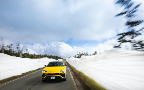 ランボルギーニ、「ウルス」で日本縦断企画「UNLOCK ANY ROADJAPAN