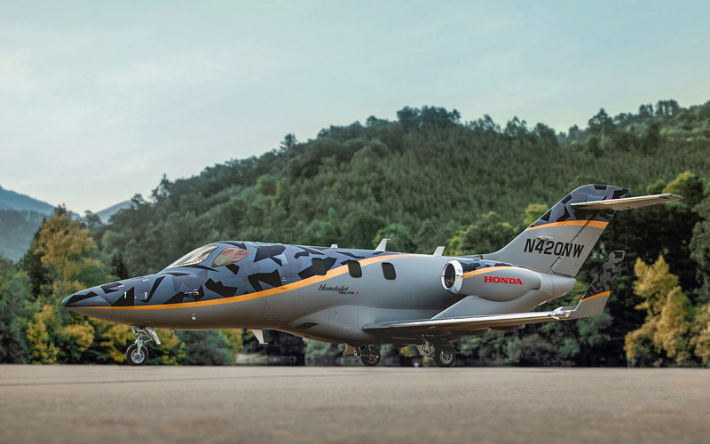 スペシャルコンセプトデザインのHondaJet Elite S