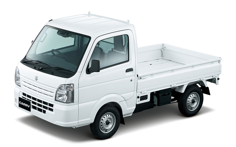 農業用無人運搬トラックのベース車となる「キャリイ」