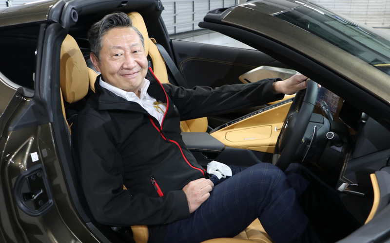 実はヘルメットをこっそり持参していたけれど、乗るタイミングがなかったと残念がっていた若松社長