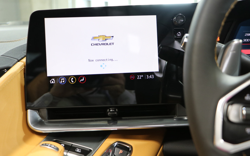 コネクテッド機能を備え、常に最新情報が得られる