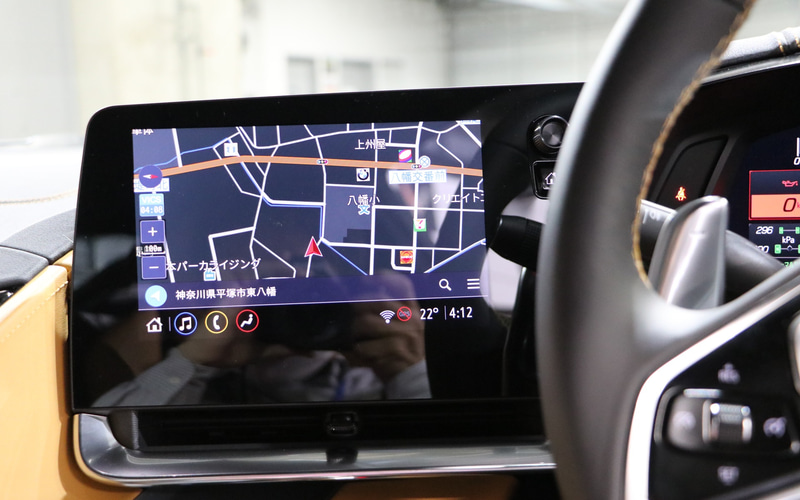 ナビはゼンリンデータコムと共同開発した日本専用データ