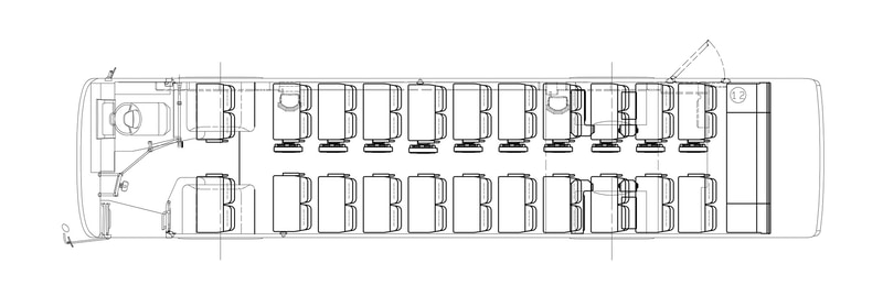 座席配置（例）