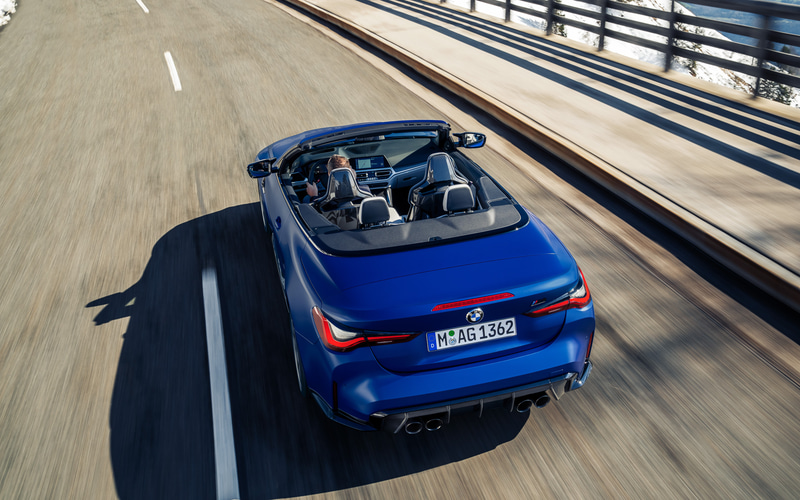 M4コンペティション コンバーチブルは最高出力375kW（510HP）、最大トルク650Nmを発生する直列6気筒 3.0リッターツインターボエンジンを搭載