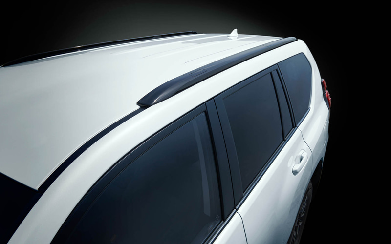 専用ルーフレール（ピアノブラック塗装）