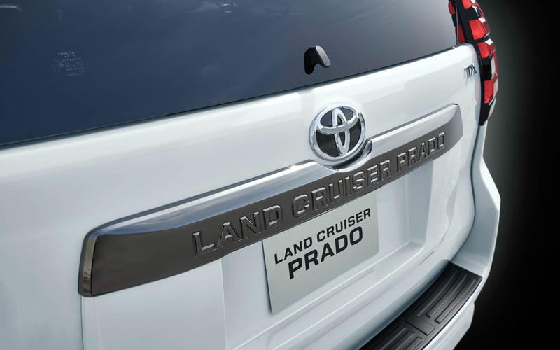 バックドアガーニッシュ（漆黒メッキ）