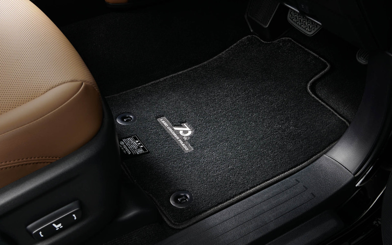 販売店装着オプションのフロアマット（特別仕様車用）