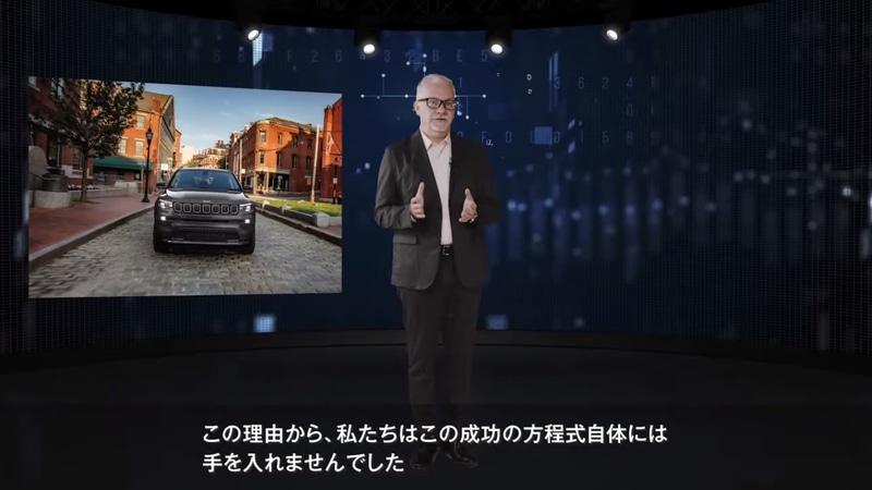 ミドルサイズSUVとして定評ある基本構成はそのままで、外観も少し整えた程度