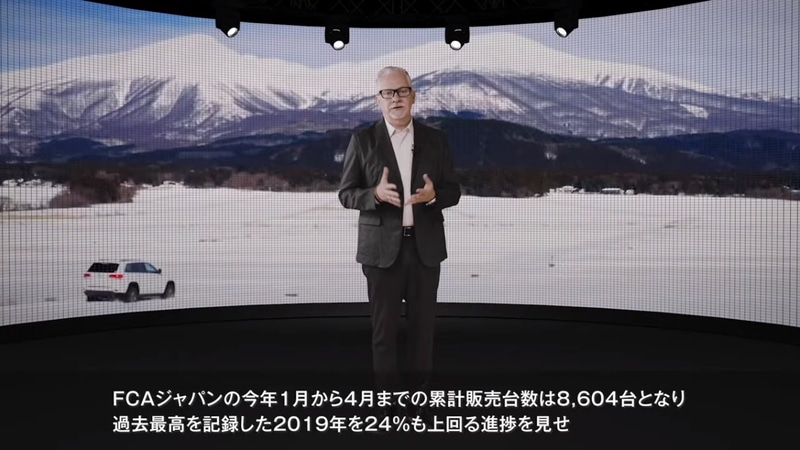 2021年1月～4月に8604台を販売している