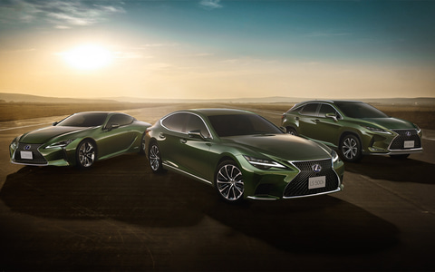 レクサス、「LS」「LC」「RX」各10台の特別限定車“HIDEKI