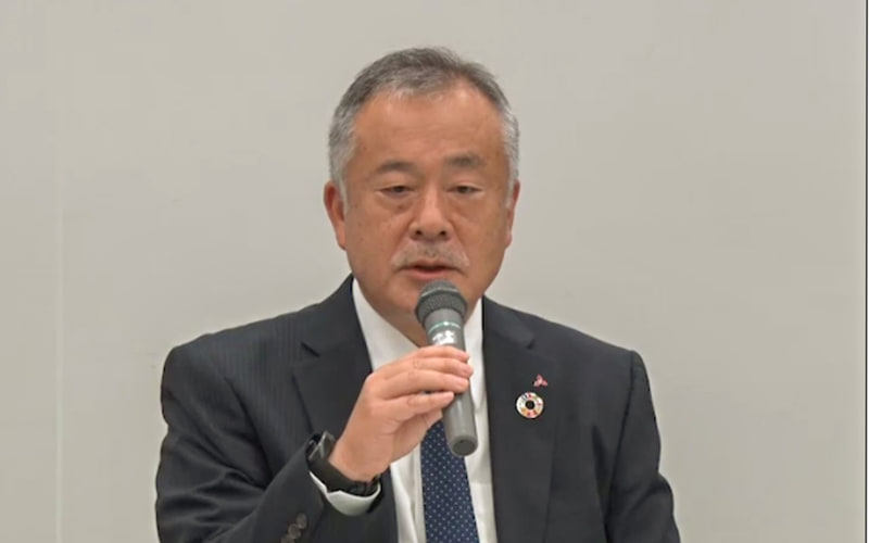 三菱電機株式会社 自動車機器事業本部長の藪重洋常務執行役