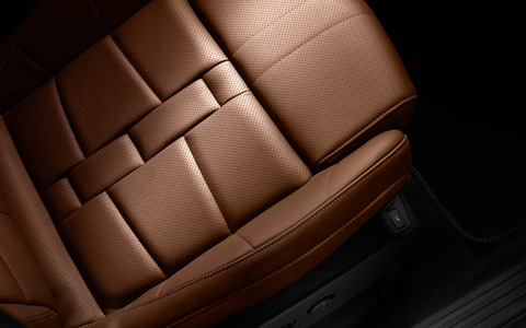 ブラウン レザーシート ストライプデザイン K-SPEED Diabolus DX068 seatブラウンストライプシート brown