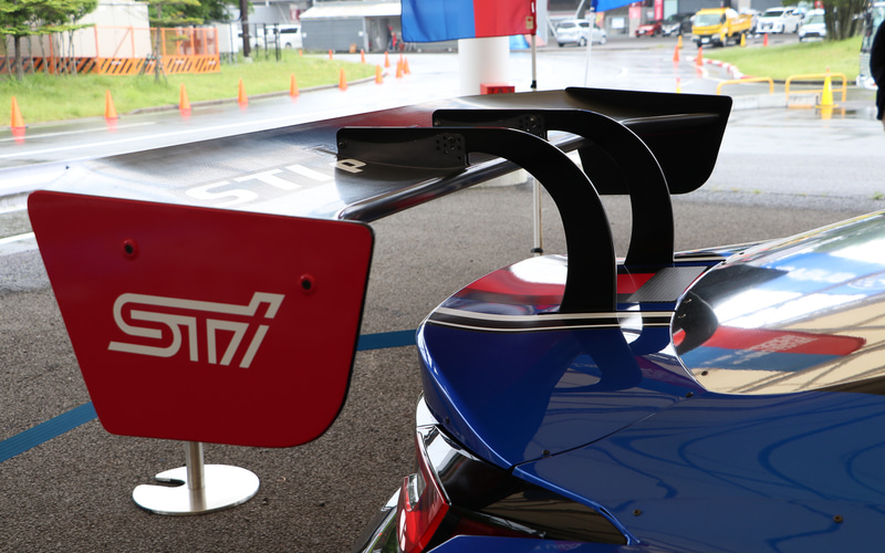 GTマシンの実際のウイング