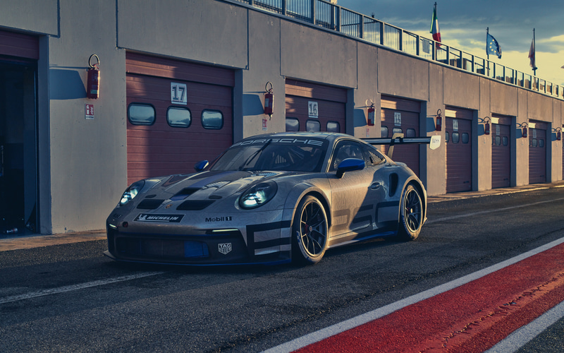 ポルシェカレラカップジャパンの競技車両である「911 GT3カップ」（タイプ992）の購入申し込みを開始