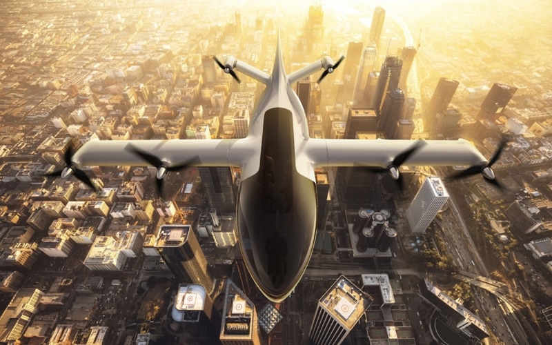 デンソーの空飛ぶクルマ「eVTOL」