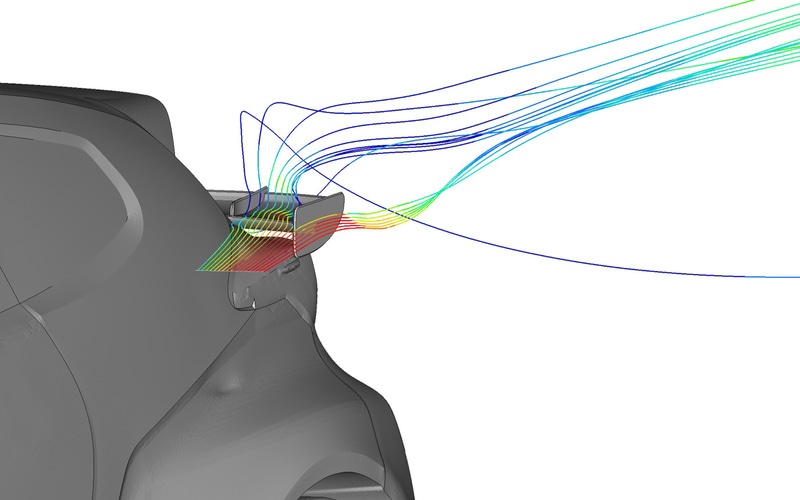 空力解析のイメージ図