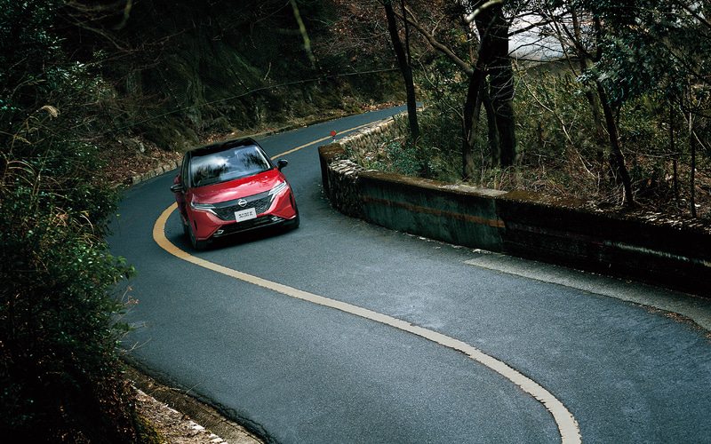 全車に「e-POWER」を搭載する新型ノート オーラ