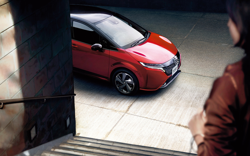 全車に「e-POWER」を搭載する新型ノート オーラ