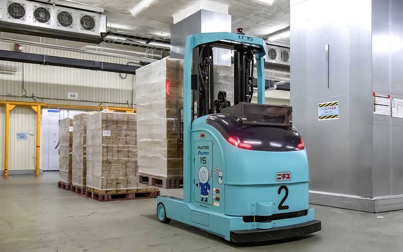 レーザー誘導方式を用いたAGFのPLATTER Auto