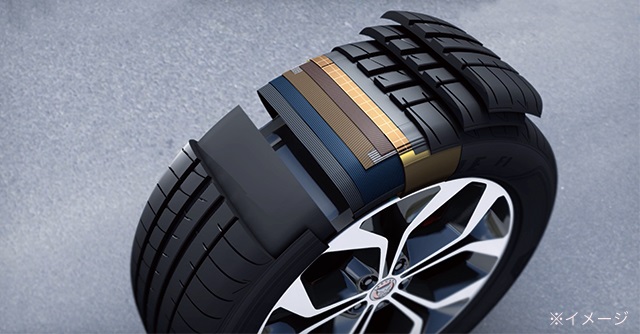 SUVオプティマイズドコンストラクションテクノロジ　ハイブリッドオーバーレイヤー（イメージ）