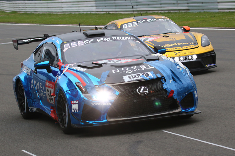 総合54位、SP8クラス2位でレースを終えた Novel Racing with Toyo Tires by Ring RacingのレクサスRC F