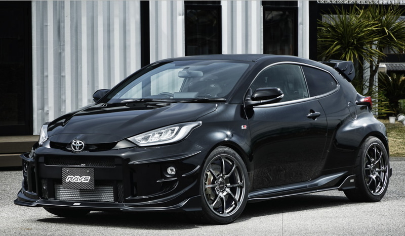 国産/欧州車のCセグメントスポーツモデルへの装着を想定するボルクレーシングブランドの鍛造1ピースホイール「NE24」