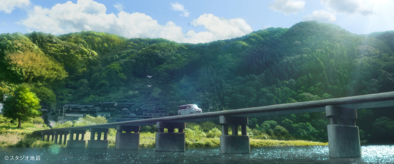 「竜とそばかすの姫」の舞台のモデル、高知県をムーヴ キャンバスが走る