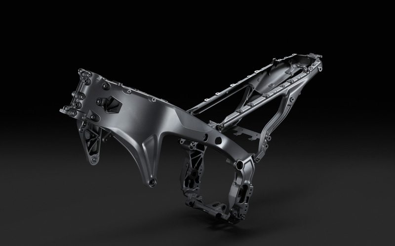 軽量アルミ製フレーム