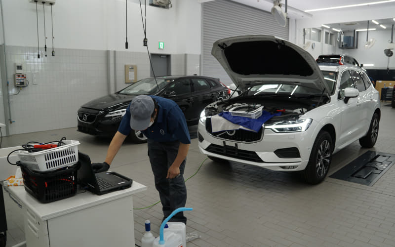 1階の整備スペース