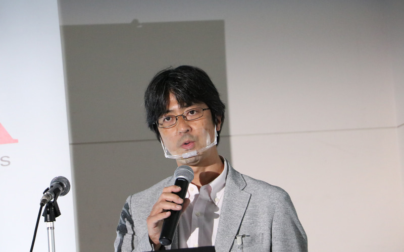 新型シビックへ込めた想いを語る開発責任者の佐藤洋介氏