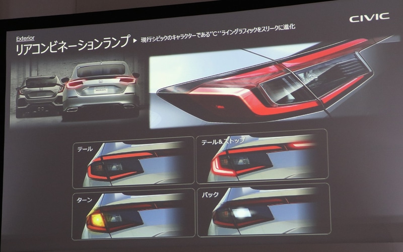 リアコンビネーションランプ