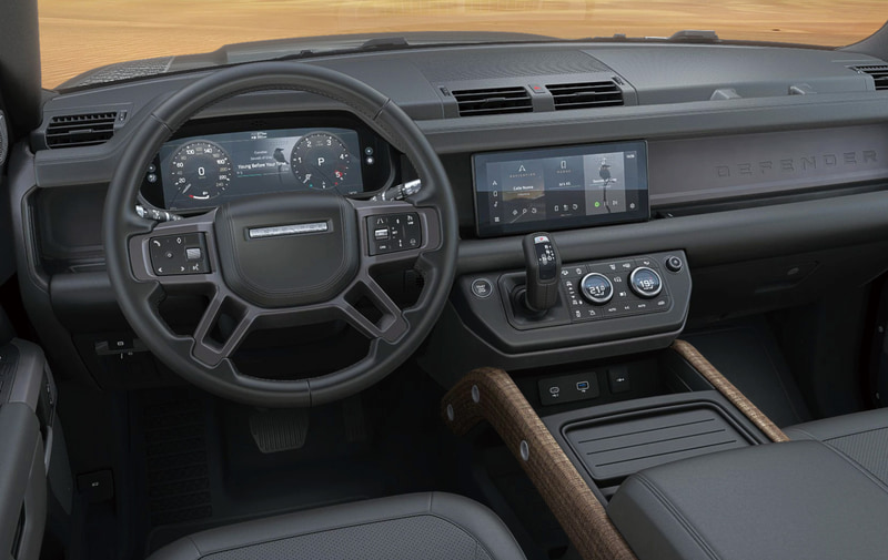 エボニー/エボニーウィンザーレザーのインテリア