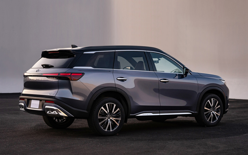 新型QX60はV型6気筒3.5リッターエンジンに新しい9速AT、インテリジェント4WD（四輪駆動）などを搭載