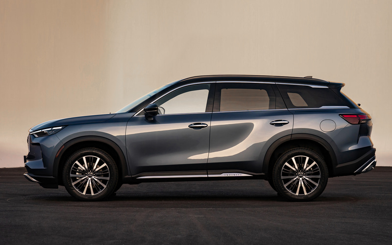 新型QX60はV型6気筒3.5リッターエンジンに新しい9速AT、インテリジェント4WD（四輪駆動）などを搭載