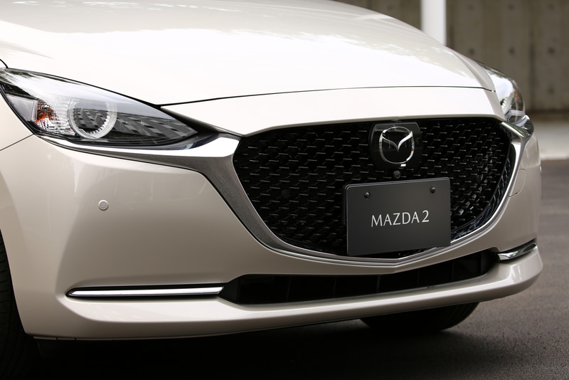 フロントとリアバンパーにはサテンクロームメッキのガーニッシュが装備される