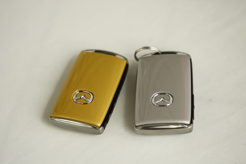 インテリアカラーと合わせている専用のキーシェル