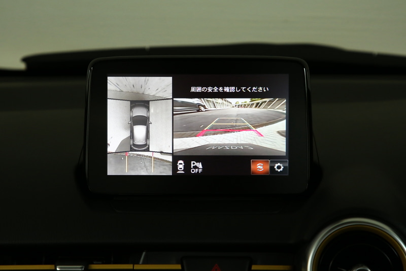 Sunlit Citrusでは360°ビューモニターが標準装備となる